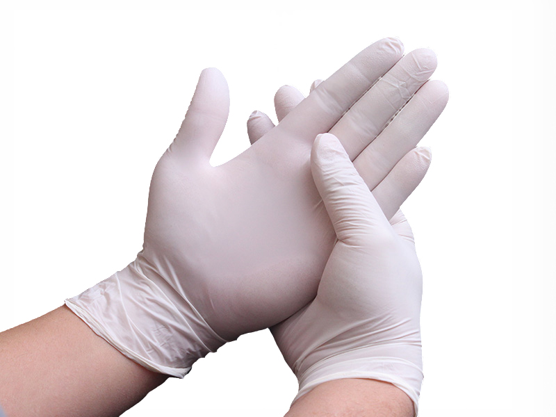 guanti sintetici monouso non sterili per uso medico 
